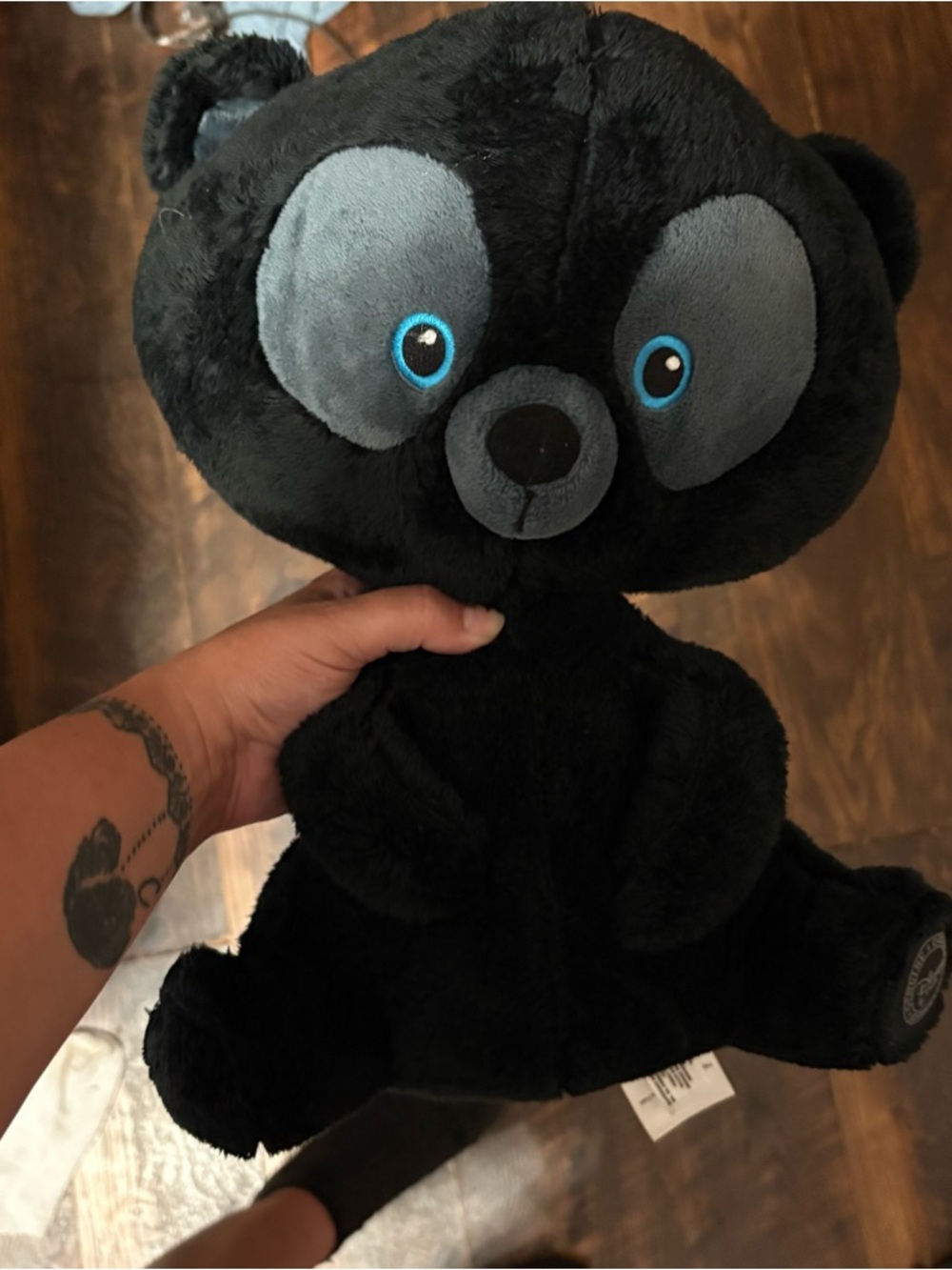 Disney Store Brave HAMISH Merida's Brother Black Bear Plush Stuffed Animal 13"